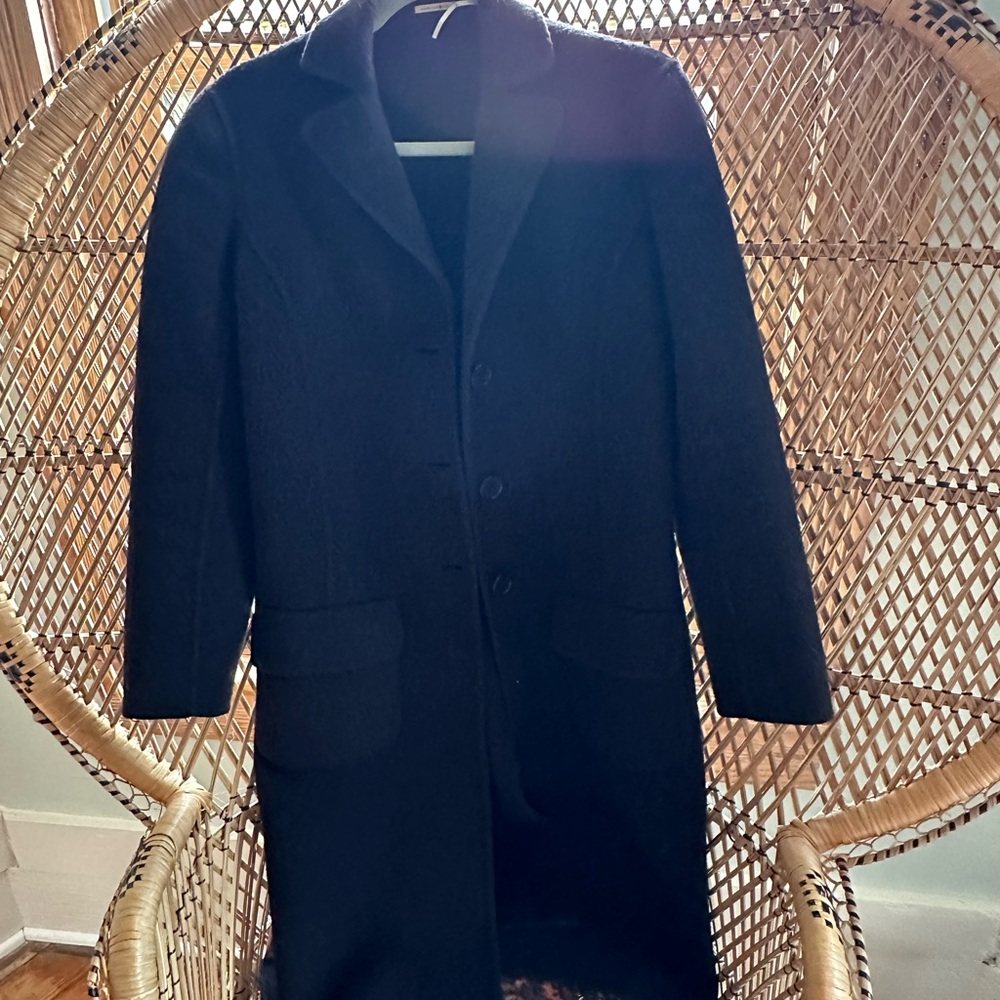 Wool Black Coat